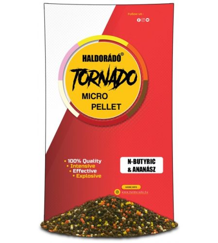 Haldorádó TORNADO Micro Pellet - N-Butyric & Ananász