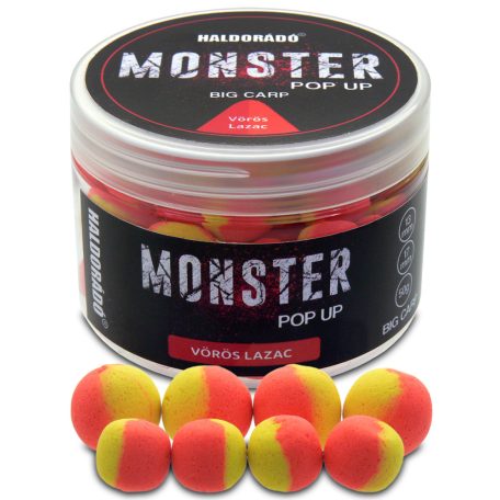 Haldorádó Monster pop up Big Carp - Red Salmon 13-17mm/50g