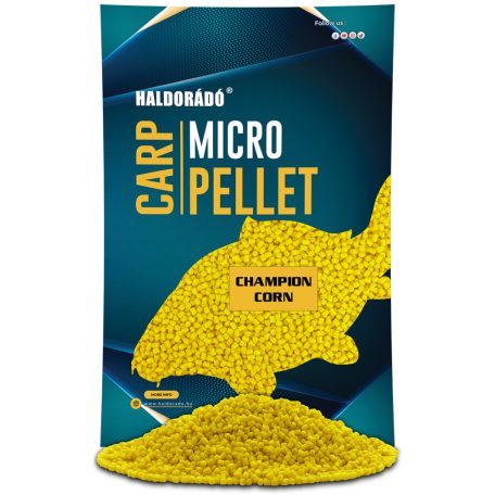 Haldorádó Carp Micro Pellet - Champion Corn 2mm/600g