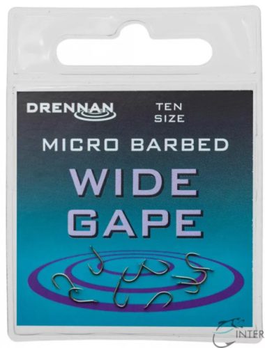 Drennan Wide Gape lapkás micro barbed 12-os