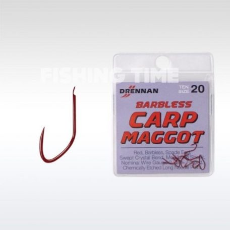 Barbless Carp Maggot horog 14-es