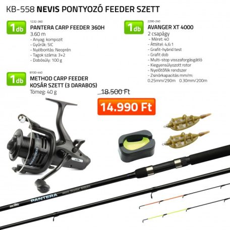 Nevis Pontyozó Feeder szett 