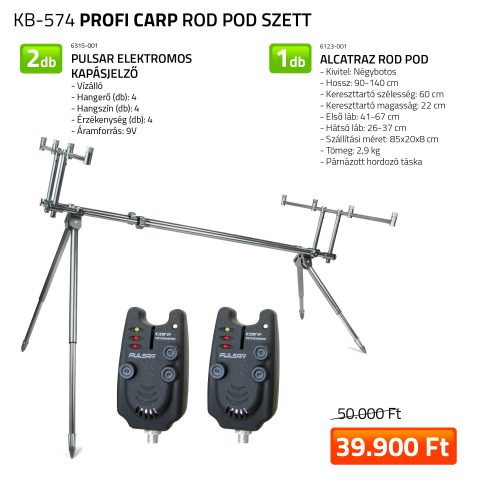 Nevis Profi Carp Rod Pod szett 