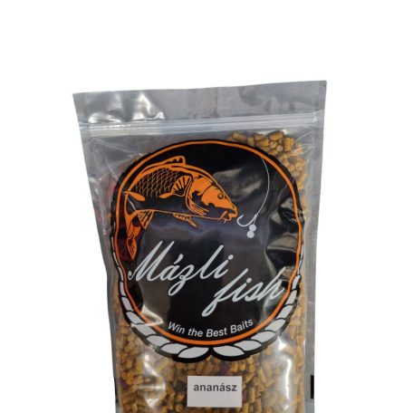 Mázli Fish etető pellet 5mm - ananász 1kg