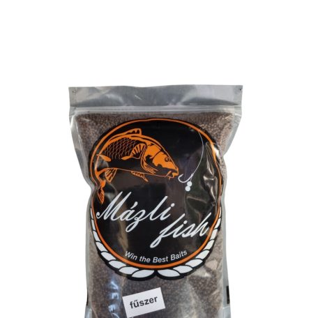 Mázli Fish prémium pellet 2mm - fűszer 1kg