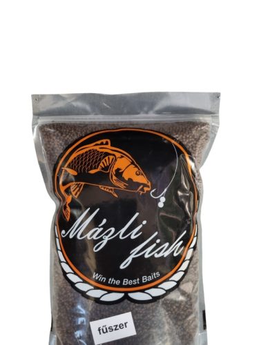 Mázli Fish prémium pellet 2mm - fűszer 1kg