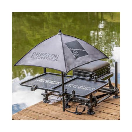 Preston Offbox Grey Bait Brolly - csaliernyő