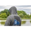 Preston Grey Zip Hoodie zippzáros pulóver - szürke S