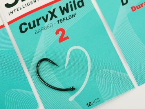 Sedo CurvX Wild size 2 szakállas teflonbevonatú horog