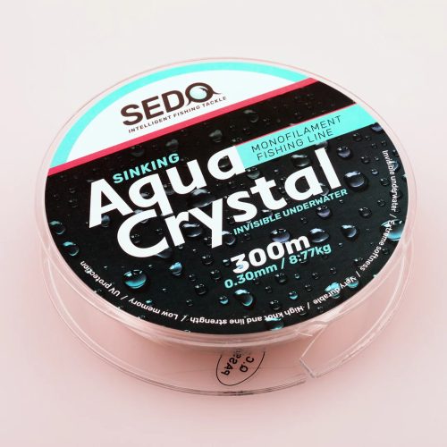 Sedo Aqua Crystal 300m 0,30mm 8,77kg monofil zsinór