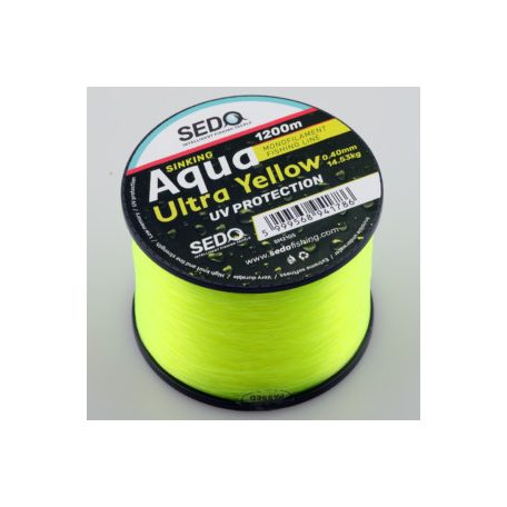 Sedo Aqua Ultra Yellow monofil főzsinór 0,25mm/6,45kg/1200m