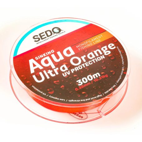 Sedo Aqua Ultra Orange monofil főzsinór 0,205mm/3,91kg/300m