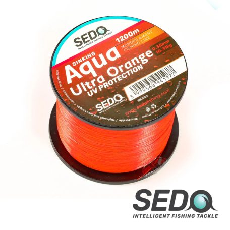 Sedo Aqua Ultra Orange monofil főzsinór 0,28mm/7,62kg/1200m