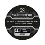 Sonik Subsonik Double Tapered Mainline Clear felvastagodó főzsinór 0,33-0,60mm/16lbs/3x330m