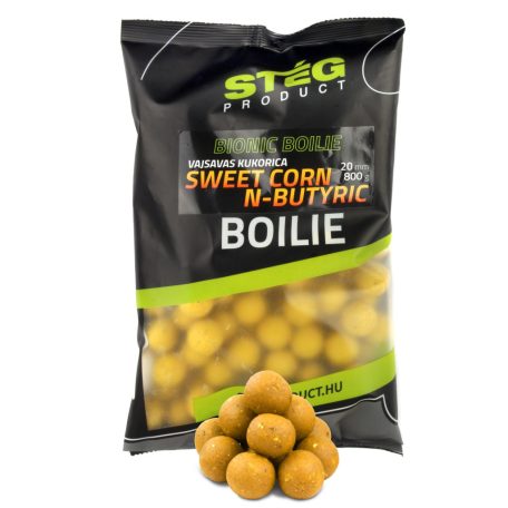 Stég Product Bionic Boilies Corn-Nbutyric 20mm/800g