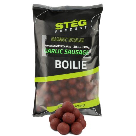 Stég Product Bionic Boilies Garlic Sausage 20mm/800g