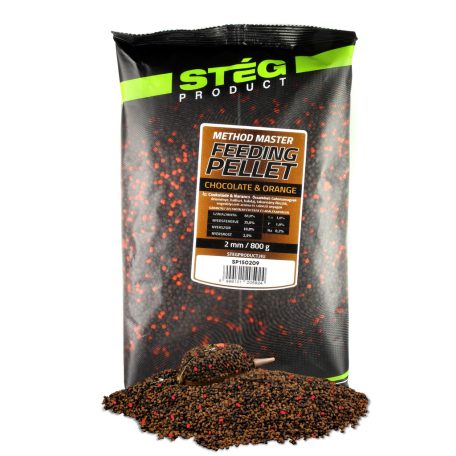 Stég Product Feeding Pellet Chocolate-Orange 2mm/800g