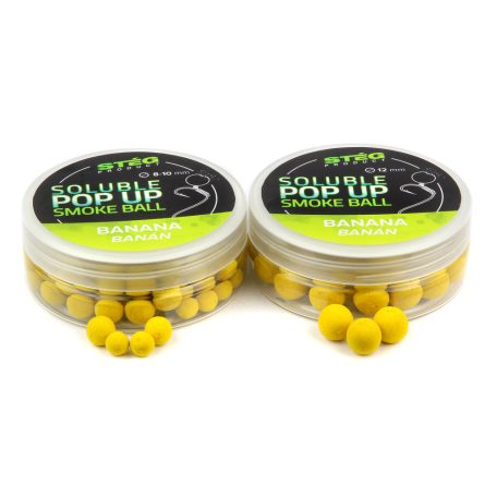 Stég Product Soluble Pop Up Smoke Ball - Banana 8-10mm/20g