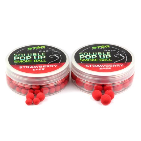 Stég Product Soluble Pop Up Smoke Ball - Strawberry 8-10mm/20g