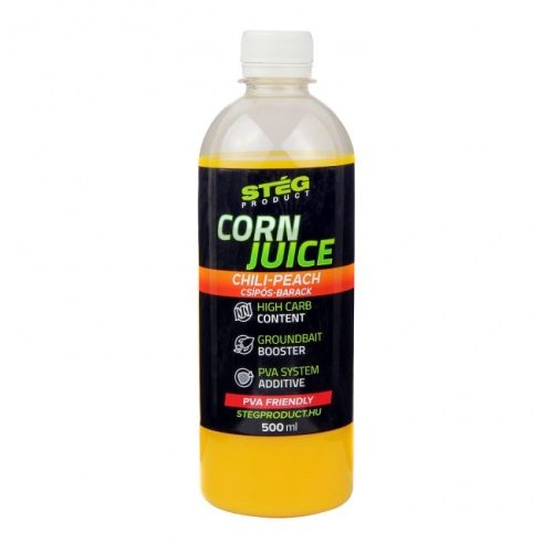 Stég Product Corn Juice Chili-Peach 500 ml