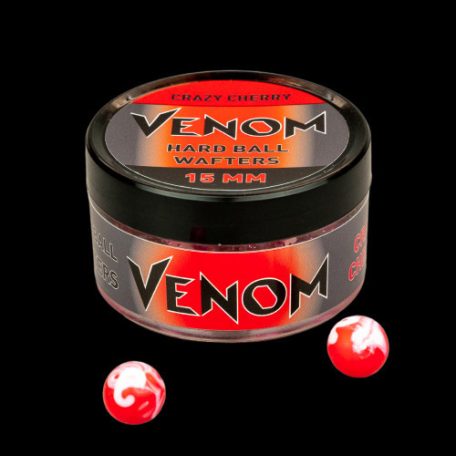 Feedermania Venom Hard Ball wafters Crazy Cherry 15mm/13db 