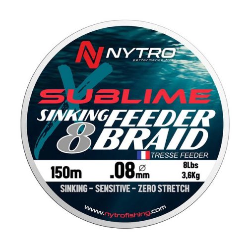 Nytro Sublime X8 fonott főzsinór 0,08mm/3,6kg/150m